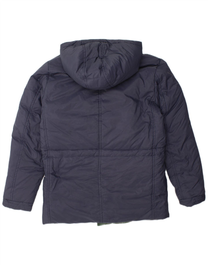 CMP Herren Kapuzenjacke, wendbar, wattiert, IT 50, Größe L, Marineblau