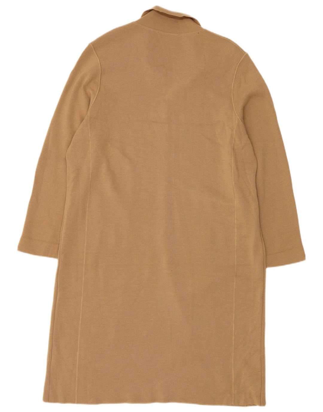 Marks & Spencer Damen Longline-Cardigan-Pullover UK 12 Mittelbeige