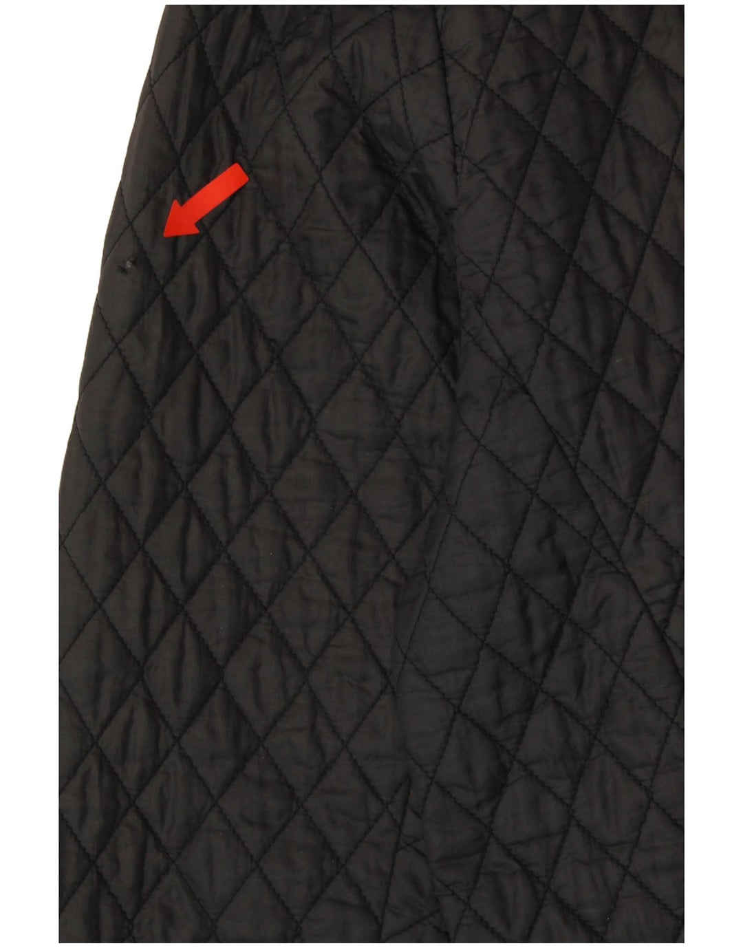 BARBOUR Damen Steppjacke UK 14 Large Schwarz Nylon