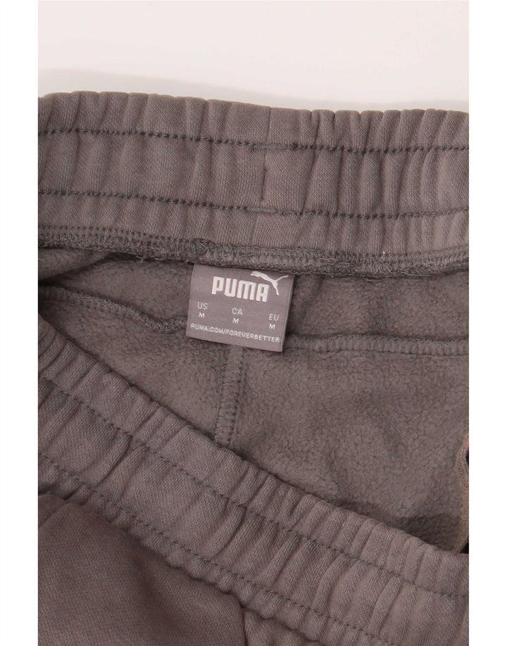 Puma Herren-Trainingshose, Jogginghose, mittelgraue Baumwolle