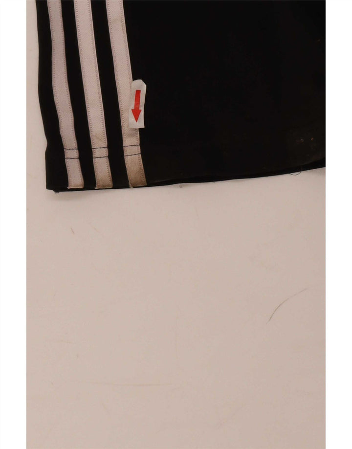 Adidas Damen Leggings UK 10 Small Schwarz Polyester