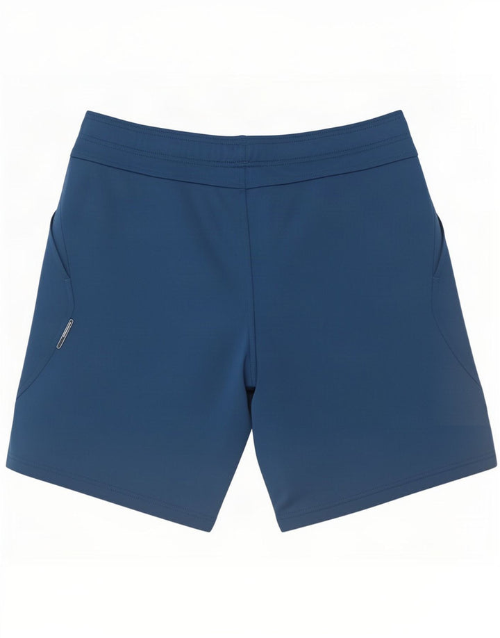 Reebok Herren Graphic Sport Shorts Small Marineblau Polyester