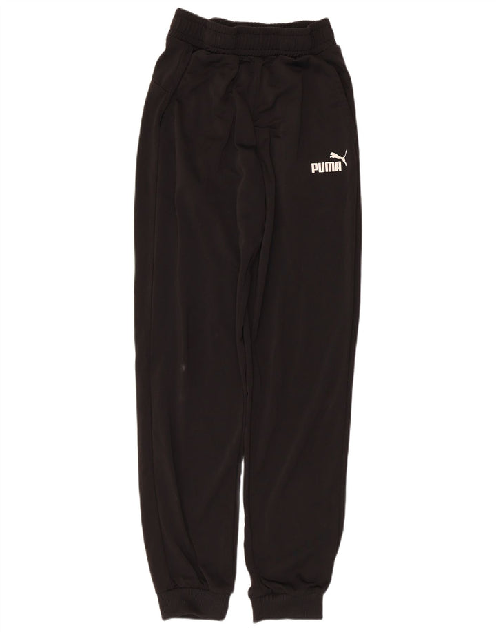 Puma Damen Trainingshose Jogger UK 10 Small Schwarz Polyester