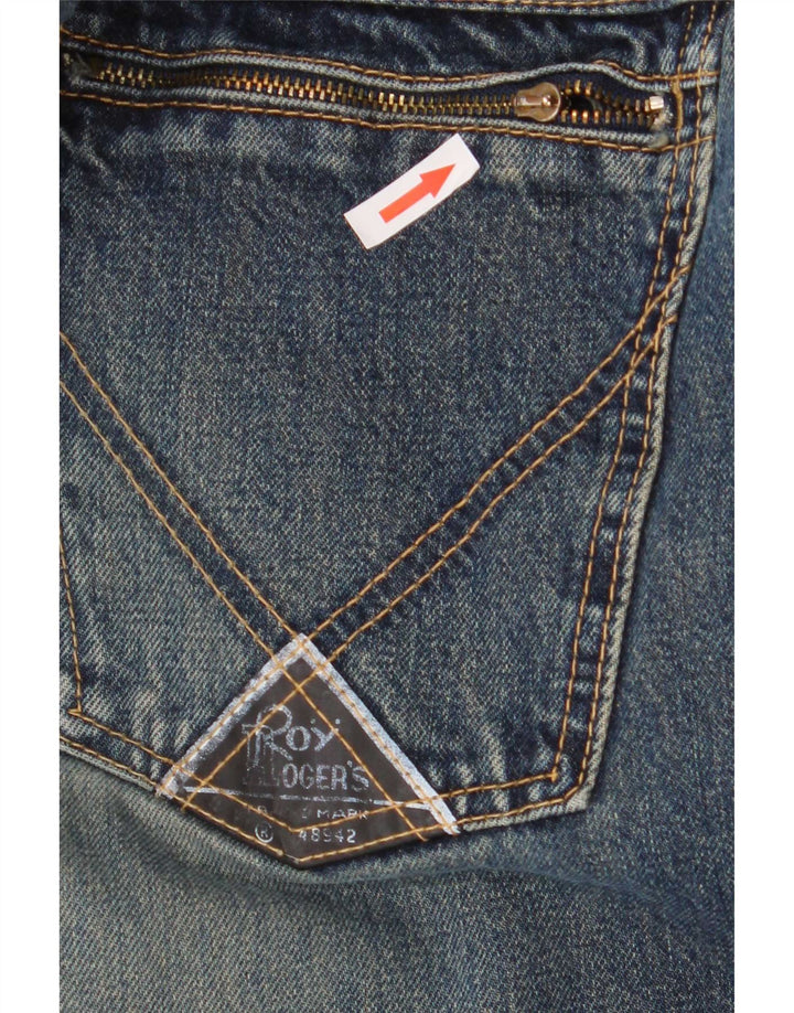 Roy Rogers Herren Straight Jeans W36 L36 Blaue Baumwolle