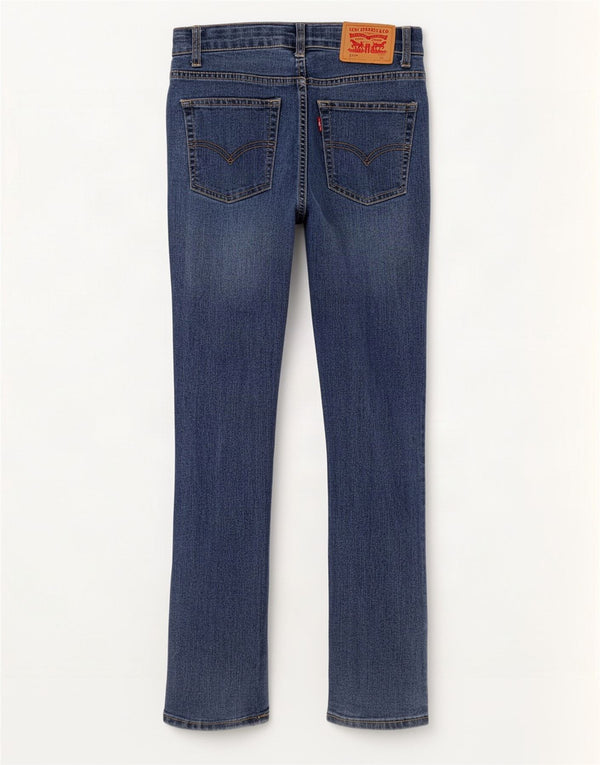 Levi's Jungen 511 Slim Jeans 11–12 Jahre W24 L28 Blaue Baumwolle
