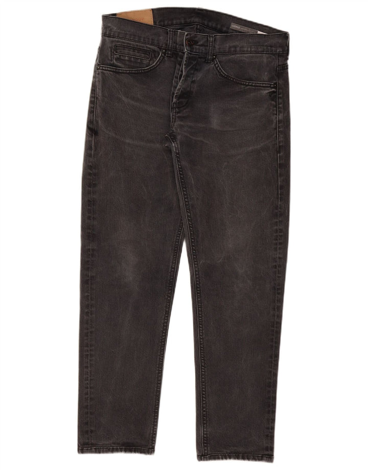 Dondup Herren George Slim Jeans W36 L29 Graue Baumwolle
