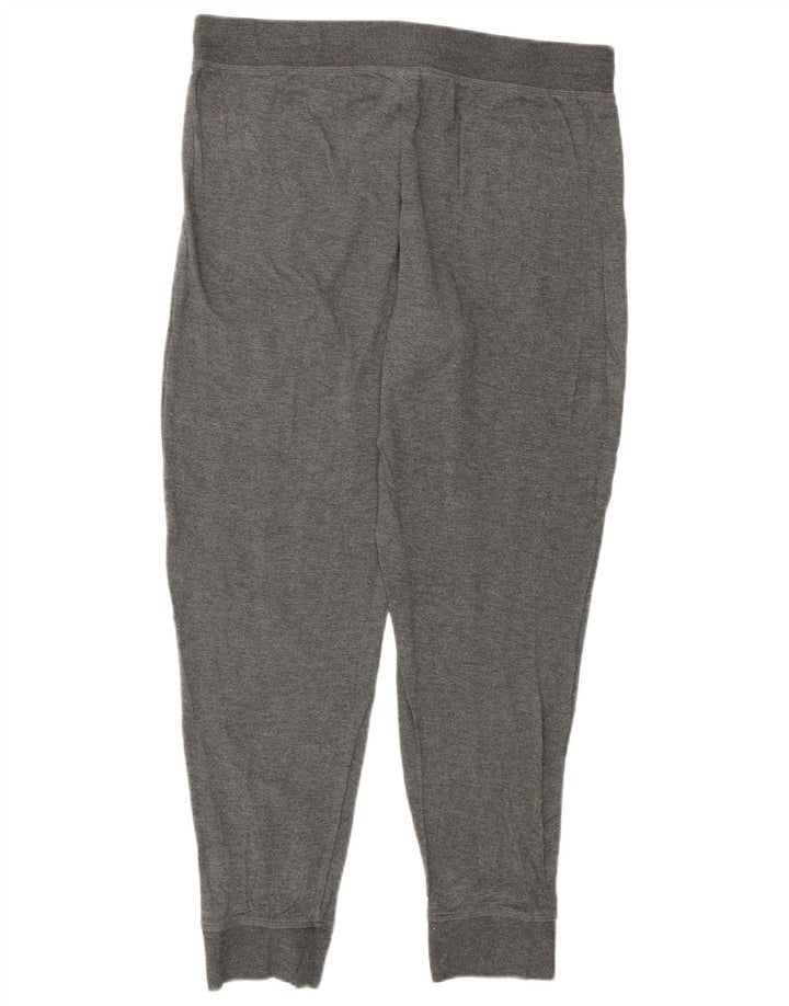 EDDIE BAUER Damen Trainingshose Jogger UK 16 Large Grau Modal