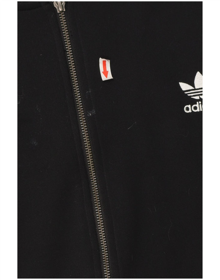 Adidas Herren Trainingsanzug Top Jacke XL Schwarz Polyester
