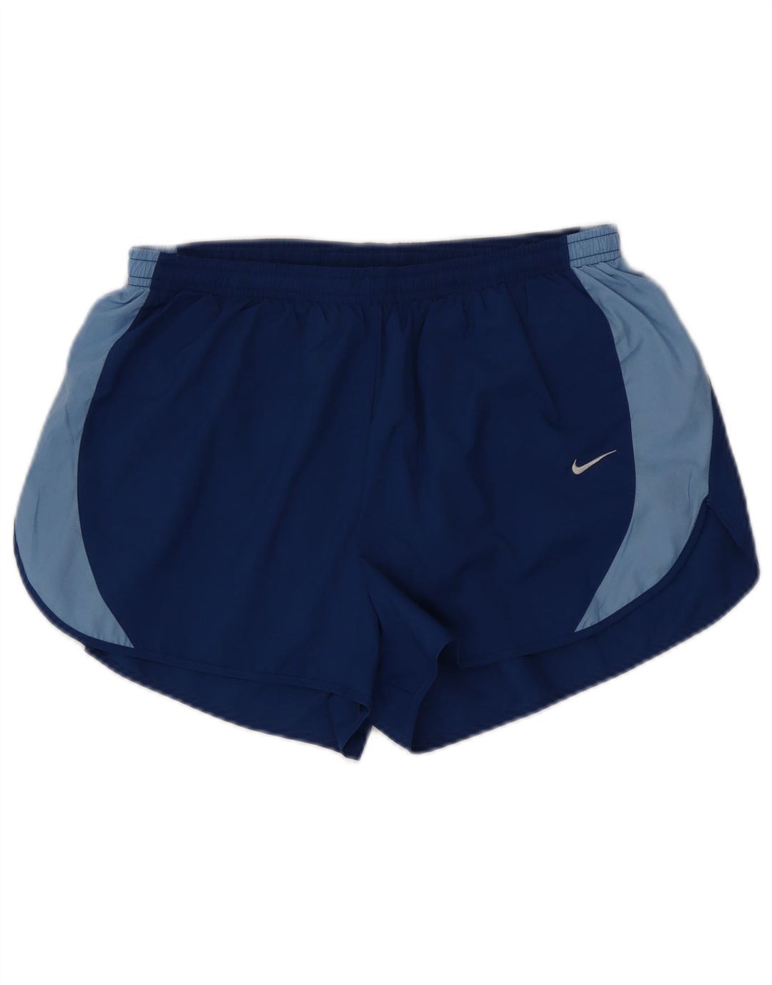 NIKE Herren Dri Fit Sportshorts, groß, blaues Farbblock-Polyester