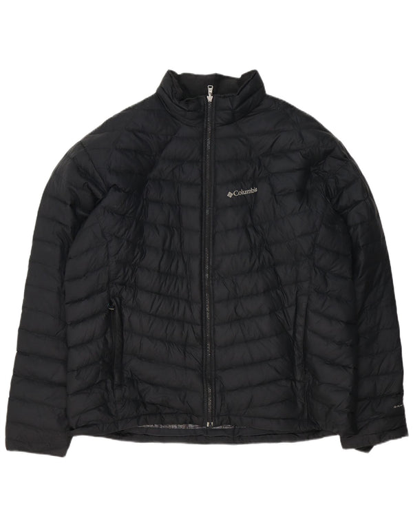 Columbia Herren Omni-Heat Liner gepolsterte Jacke UK 44 2XL Schwarz Nylon