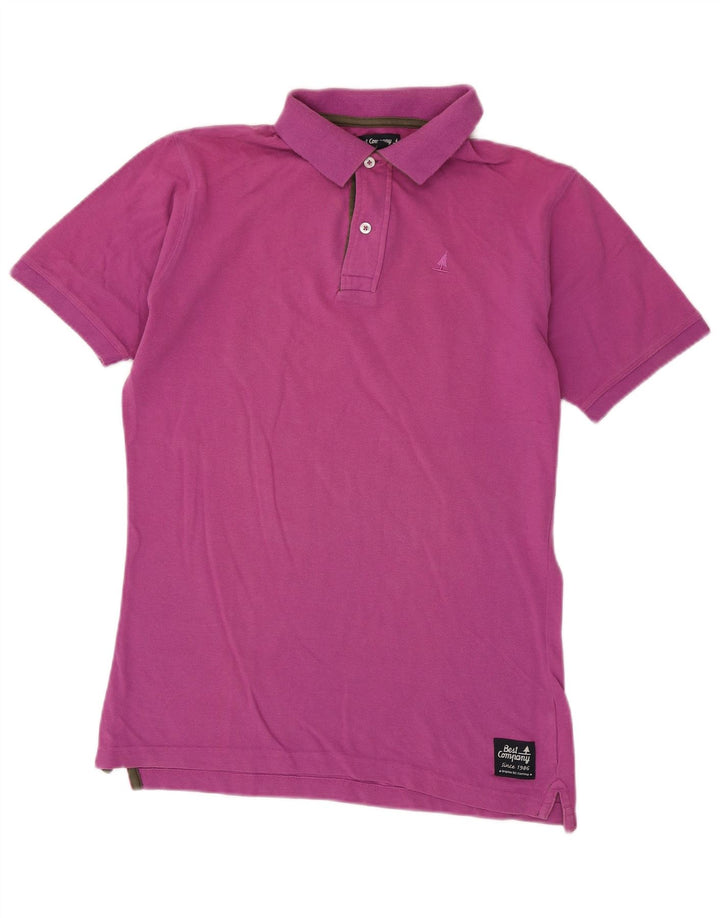 BEST COMPANY Herren Poloshirt Mittelrosa