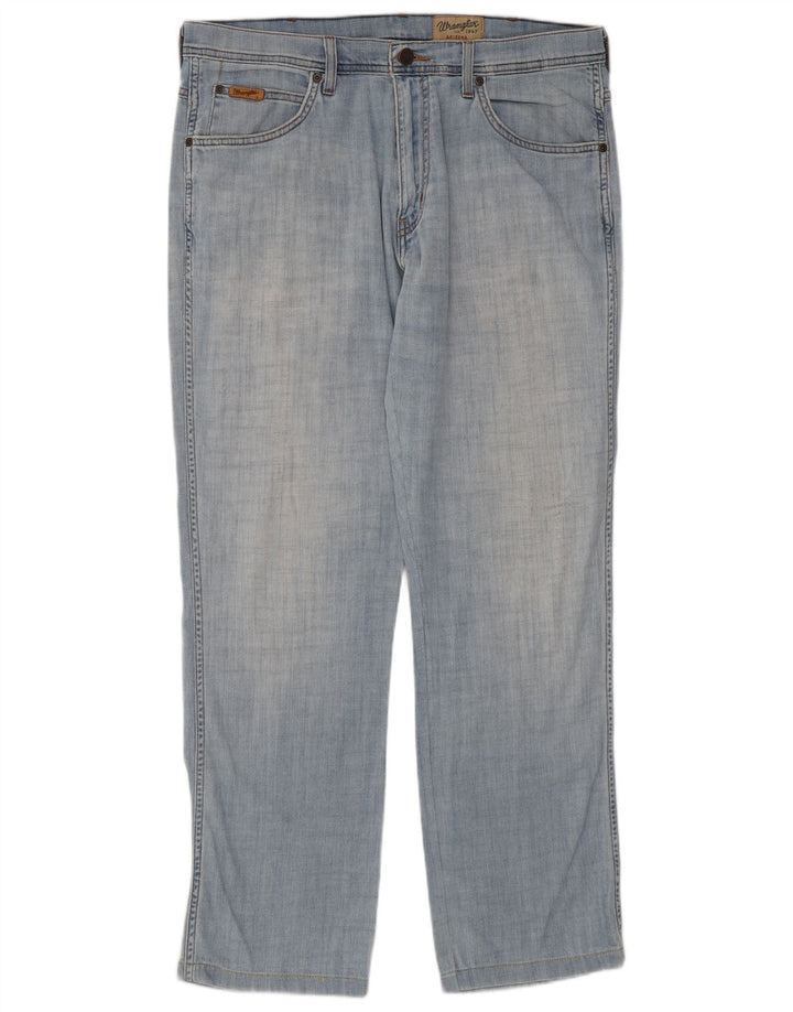 WRANGLER Mens Arizona Straight Jeans W36 L30 Blue