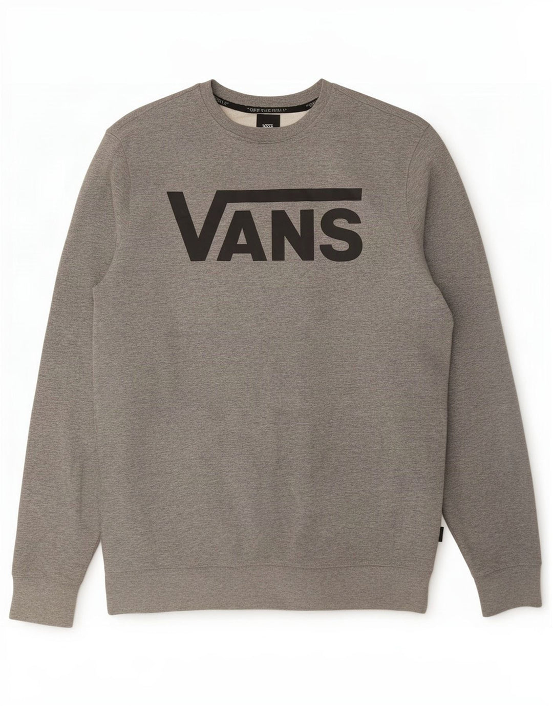 Vans Herren-Sweatshirt mit Grafik, mittelgraue Baumwolle