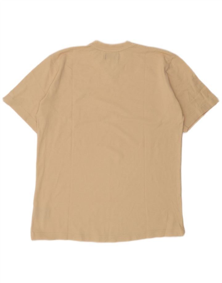 KAPPA Herren T-Shirt Top Large Beige Baumwolle