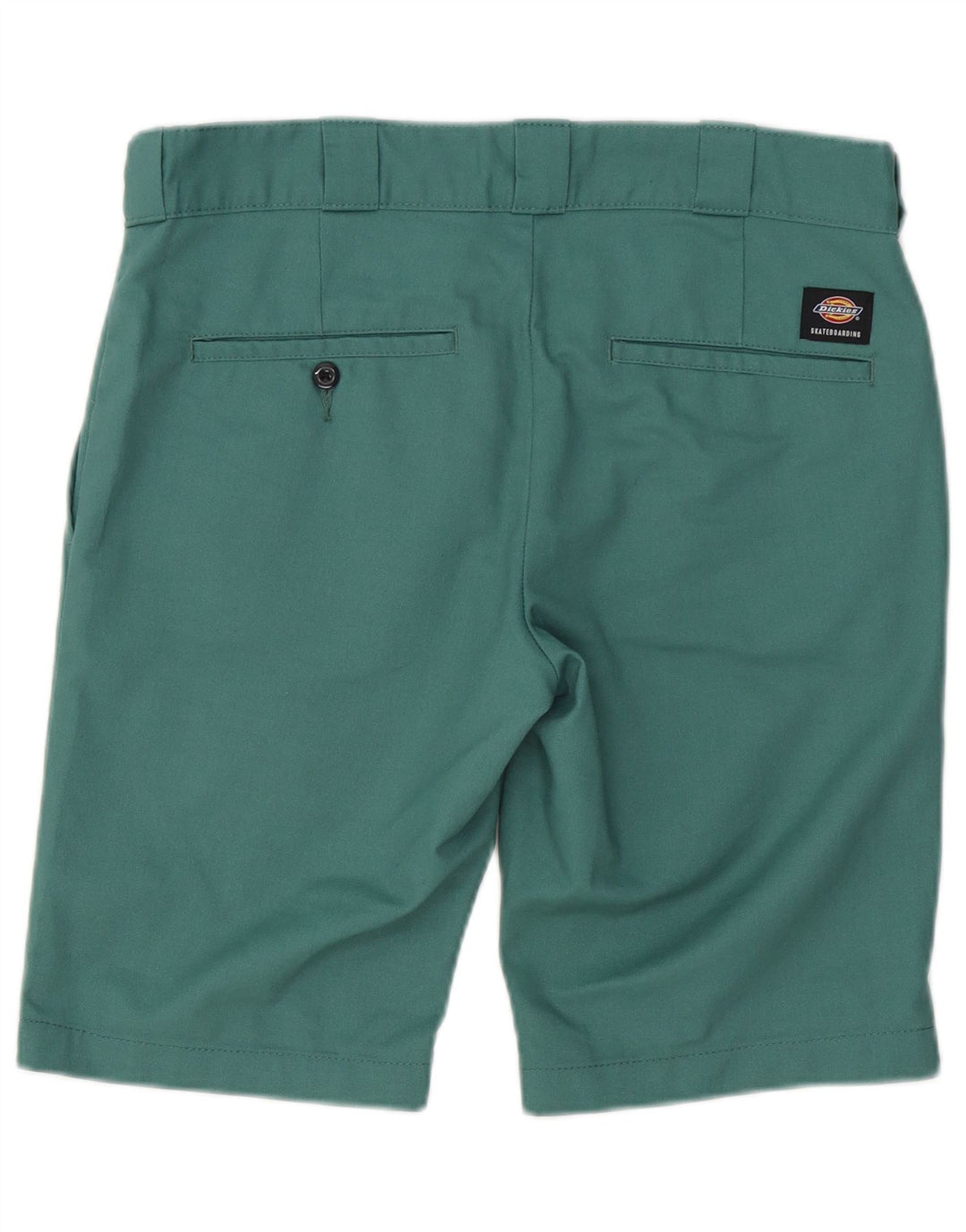 Dickies Herren Flex Chino Shorts W32 Mittelgrüne Baumwolle