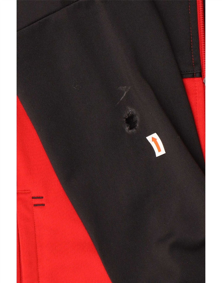 Adidas Herren-Trainingsanzug-Oberteil, Jacke, Größe S, Schwarz, Colourblock-Polyester