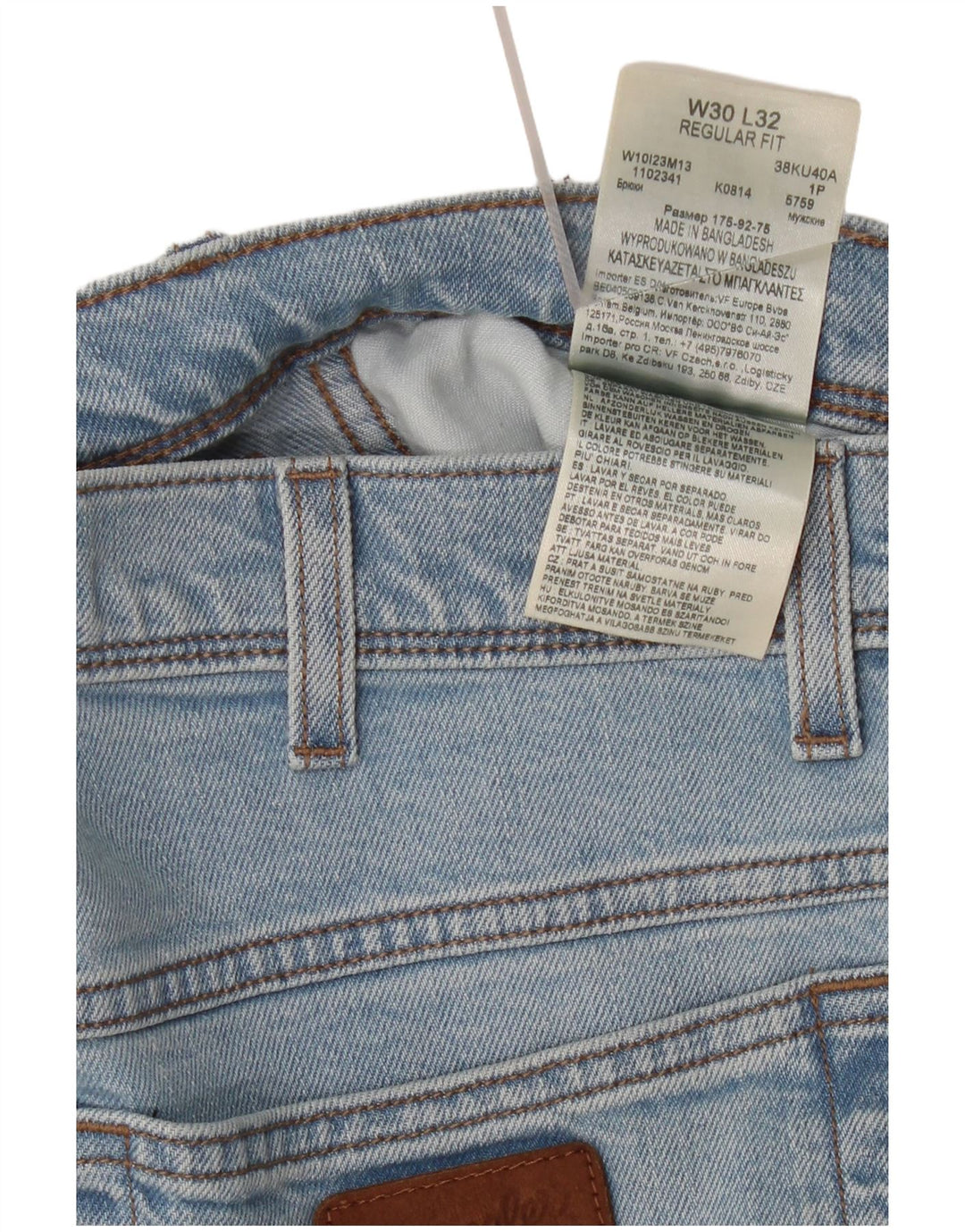 Wrangler Damen-Jeans mit normaler Passform, gerade Passform, W30, L32, Blau, Baumwolle