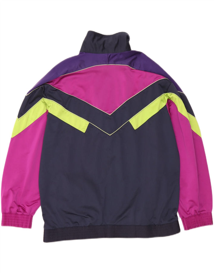 Brugi Herren-Trainingsanzug-Oberteil, Jacke XL, Marineblau, Farbblock
