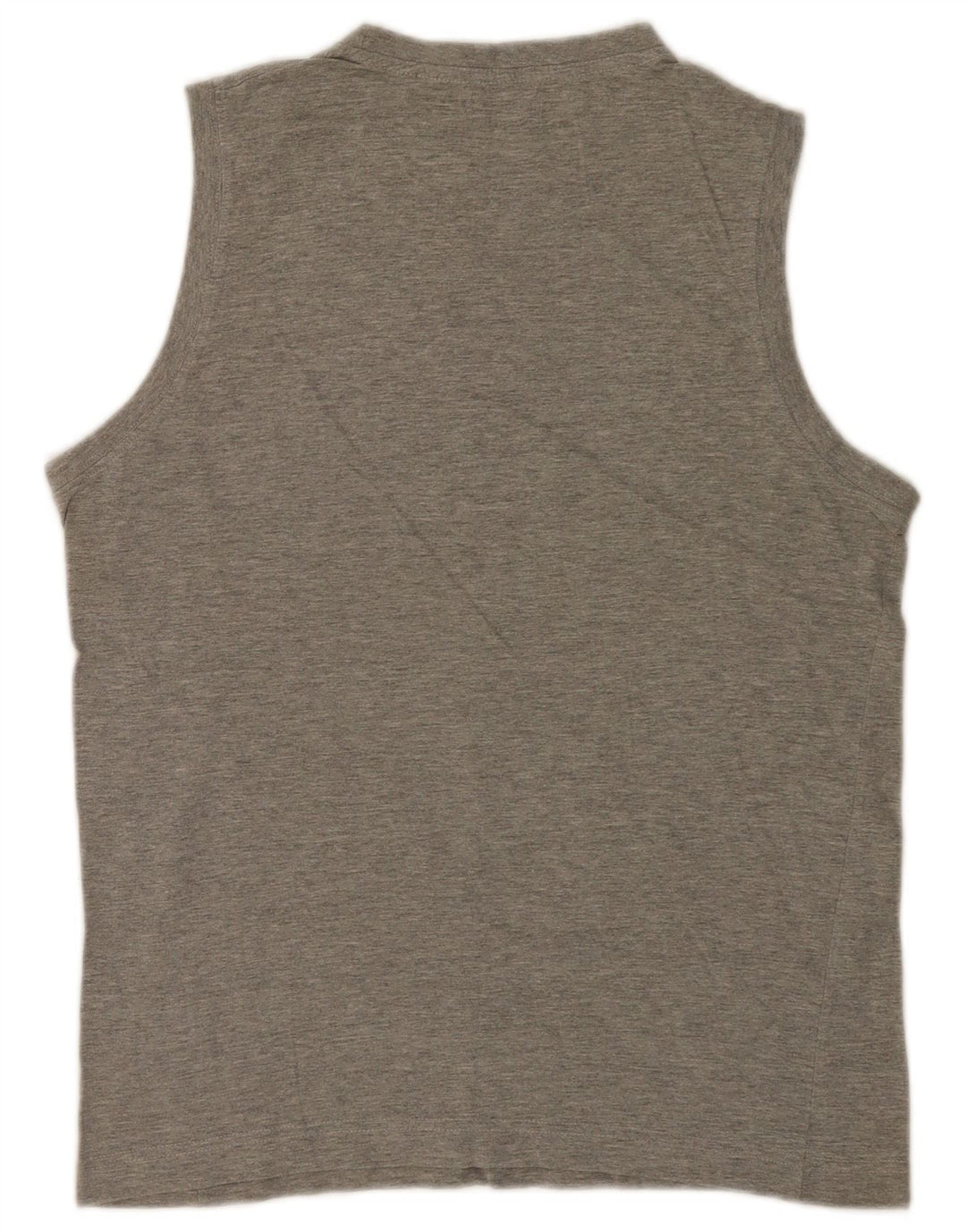 Kappa Herren-Trägershirt aus mittelgrau gesprenkelter Baumwolle
