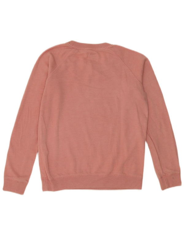Jack Wills Damen Sweatshirt Pullover UK 6 XS Rosa Baumwolle