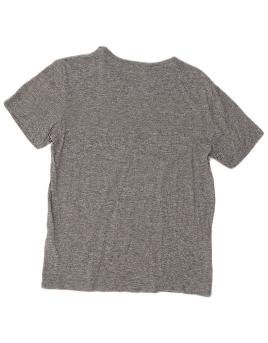 Jack & Jones Herren-T-Shirt mit Grafik, mittelgrau gesprenkelte Baumwolle