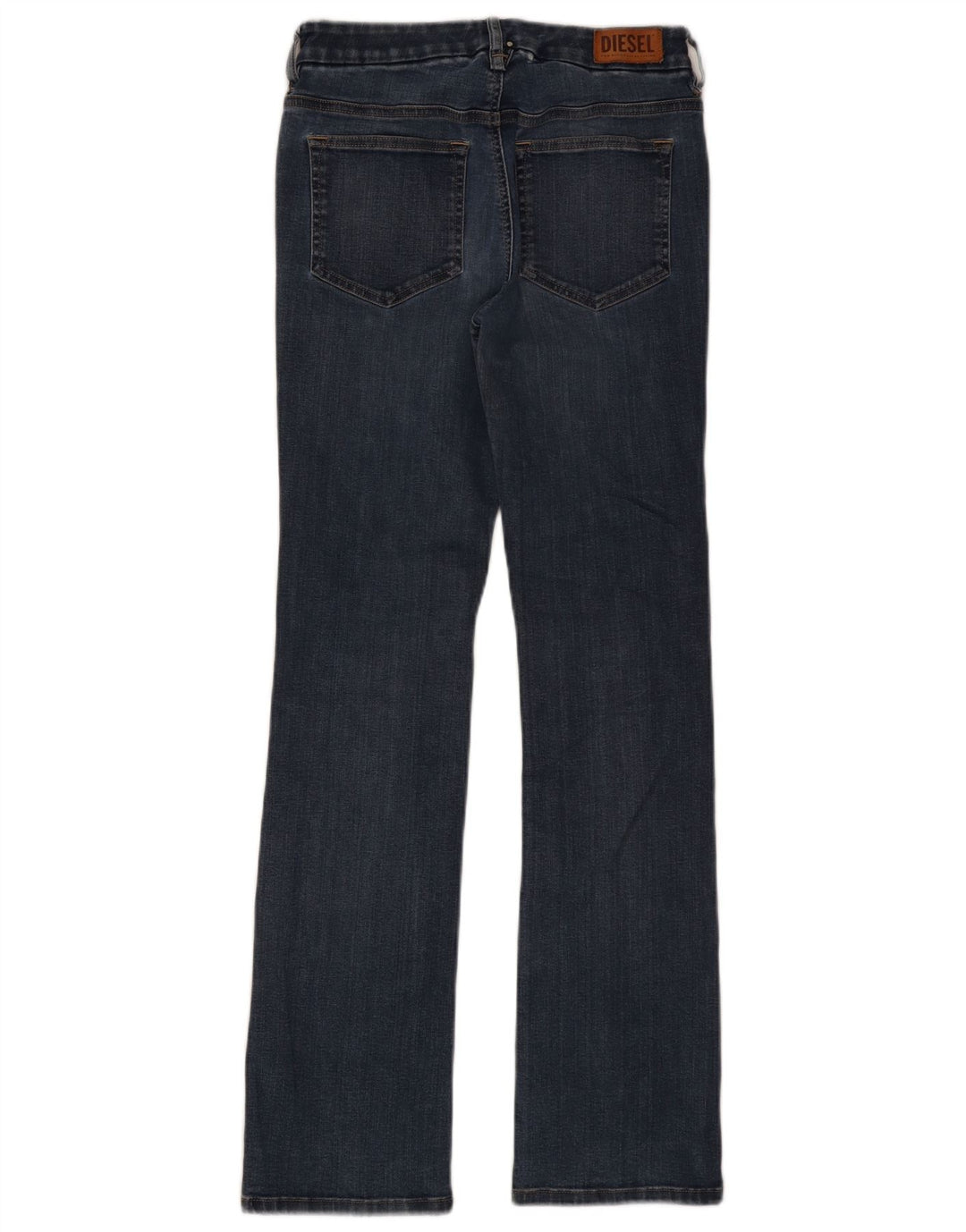Diesel Damen Straight Jeans W27 L30 Blaue Baumwolle