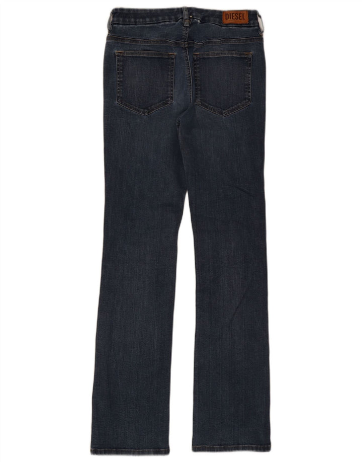 Diesel Damen Straight Jeans W27 L30 Blaue Baumwolle