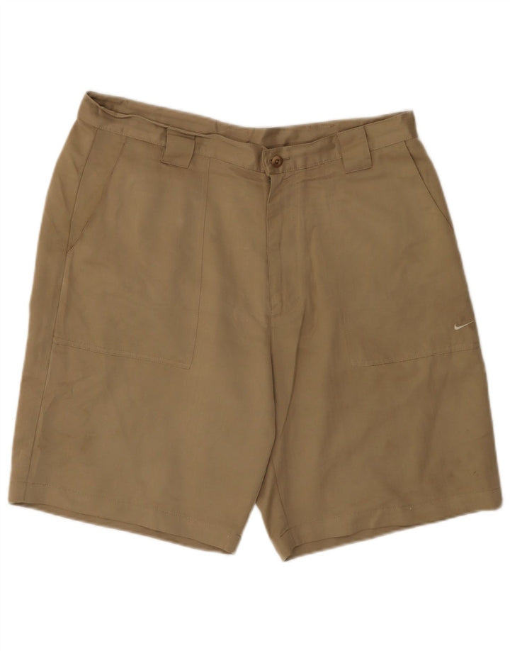 Nike Herren Chino Shorts W36 Large Beige Polyester