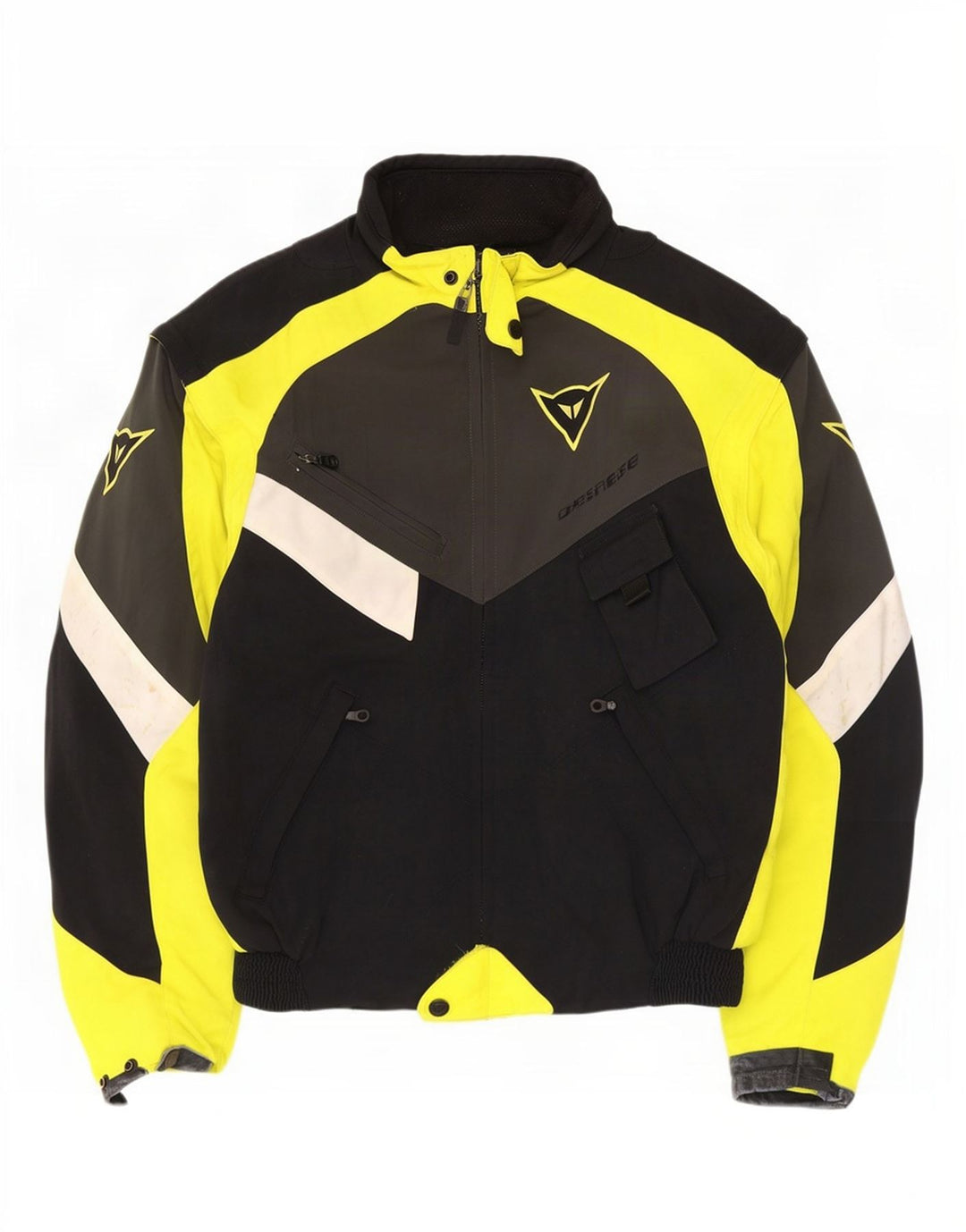 Dainese Herren Graphic Racer Jacke UK 38 Medium Black Colourblock