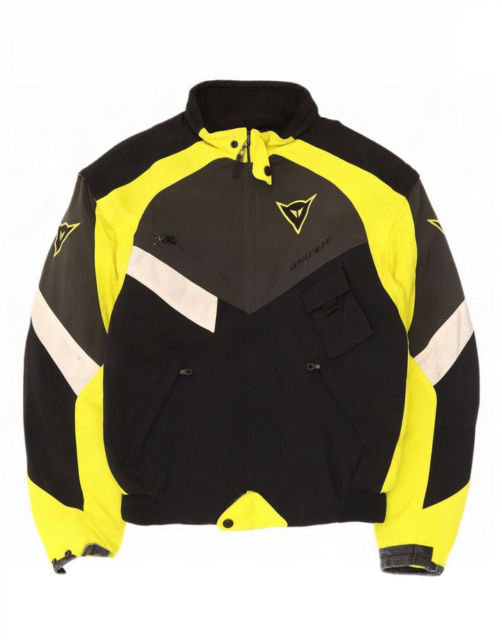 Dainese Herren Graphic Racer Jacke UK 38 Medium Black Colourblock