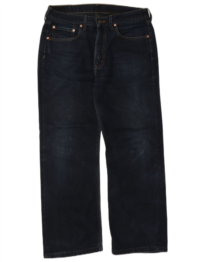Levi's Herren 506 Straight Jeans W36 L29 Marineblau Baumwolle