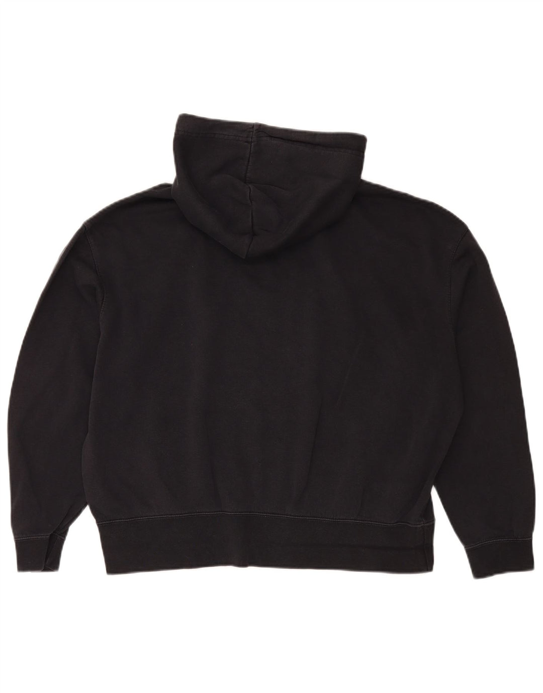 Nike Damen-Pullover mit übergroßem Kapuzenpullover, Gr. 14, mittelschwarz, Baumwolle