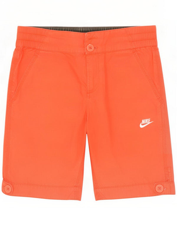 Nike Chino-Shorts für Jungen, 12–13 Jahre, groß, W28, orange Baumwolle
