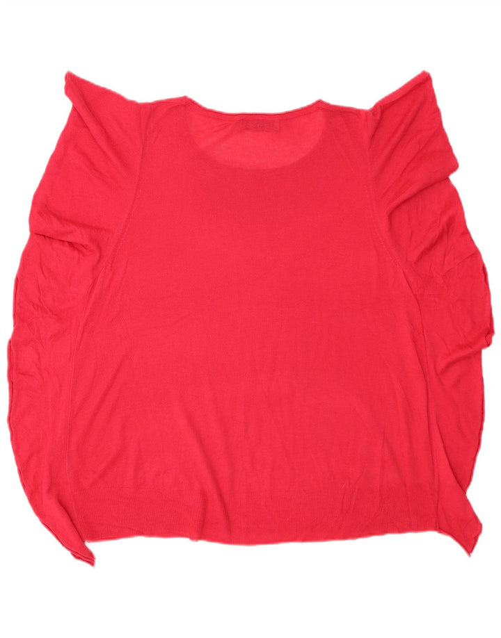 Zara Damen Bluse Top UK 16 Large Pink