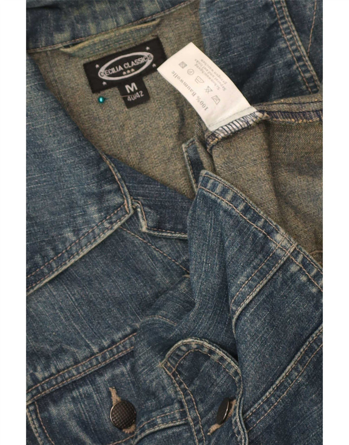 Vintage Damen Jeansjacke EU 40/42 Mittelblau