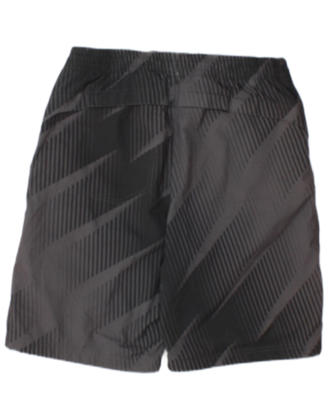 Nike Herren-Sportshorts UK 26/28 Small Graues geometrisches Polyester