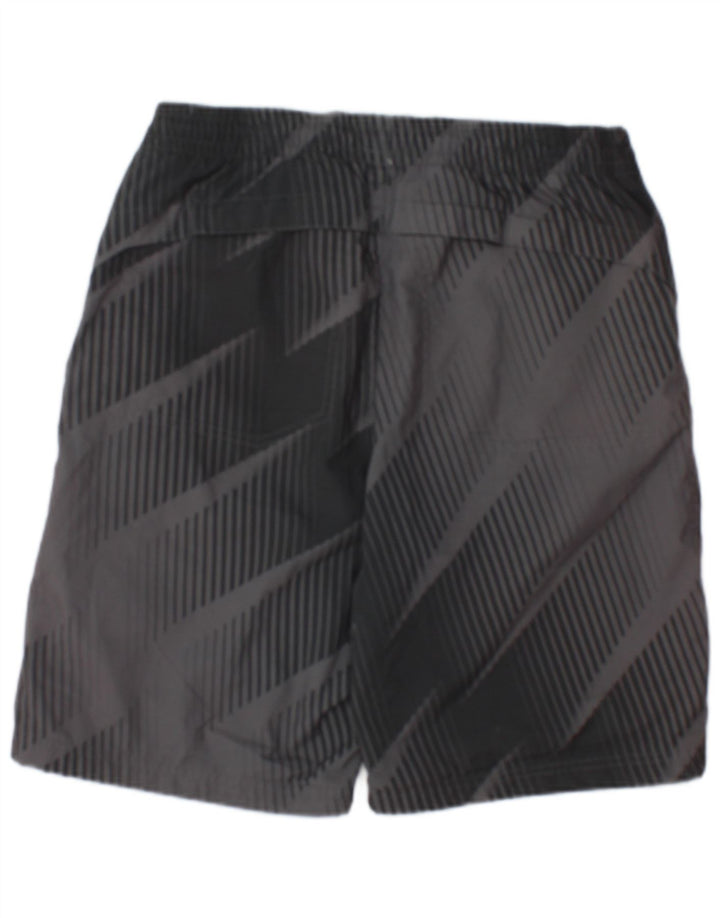 Nike Herren-Sportshorts UK 26/28 Small Graues geometrisches Polyester