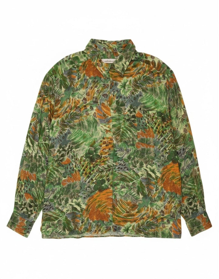 East Coast Herrenhemd, groß, mehrfarbig, mit Blumenmuster