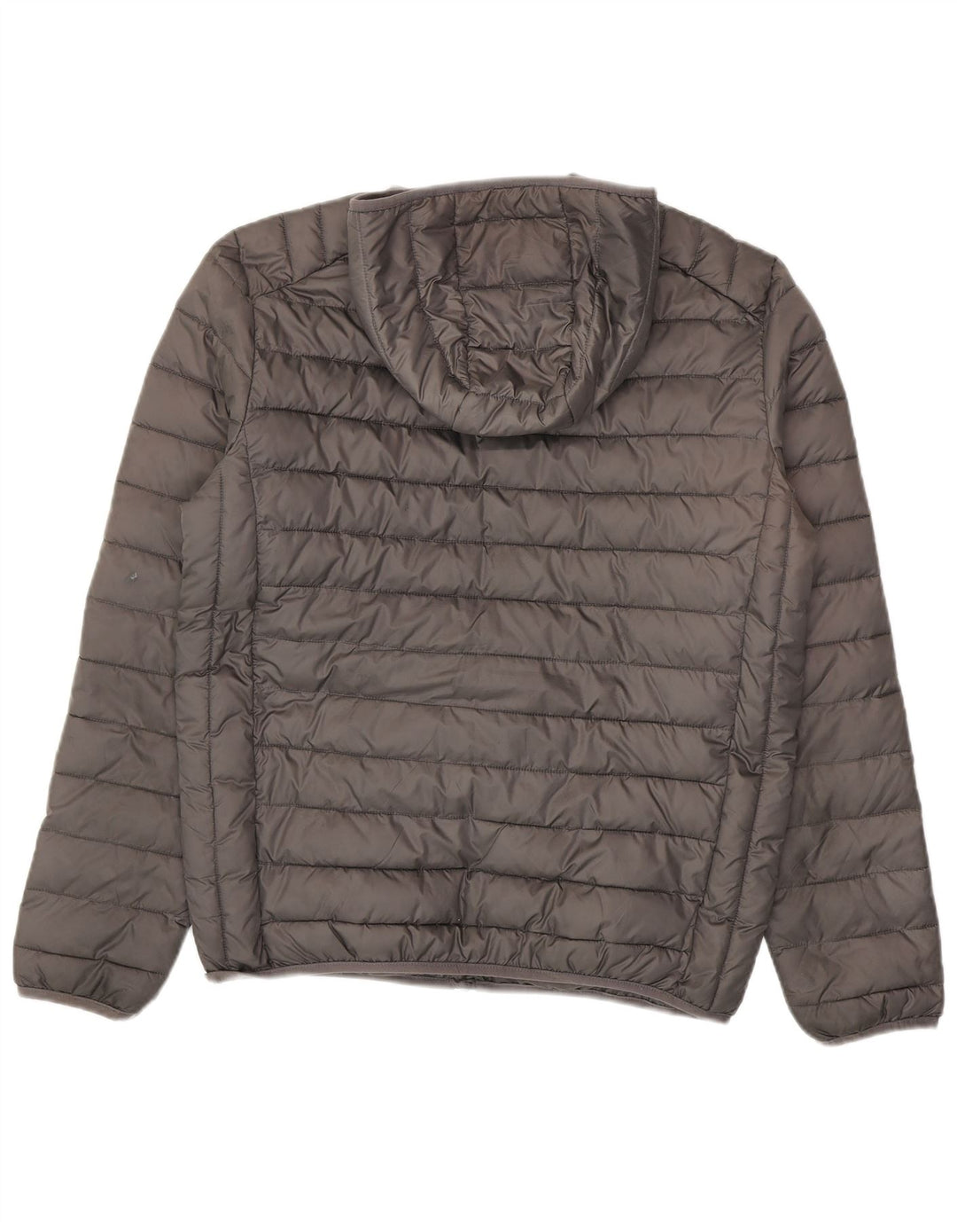 Ellesse Herren-Jacke mit Kapuze, gepolstert, UK 40, Größe L, grau, Polyester
