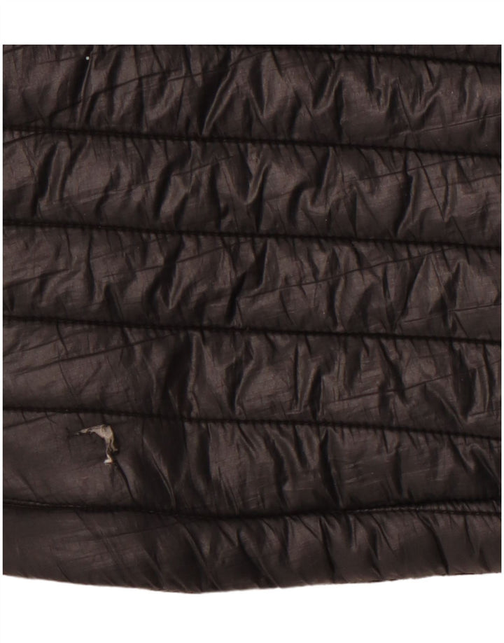 SUPERDRY Wattierte Herrenjacke mit Kapuze, UK 42, XL, Schwarz, Colourblock-Polyester