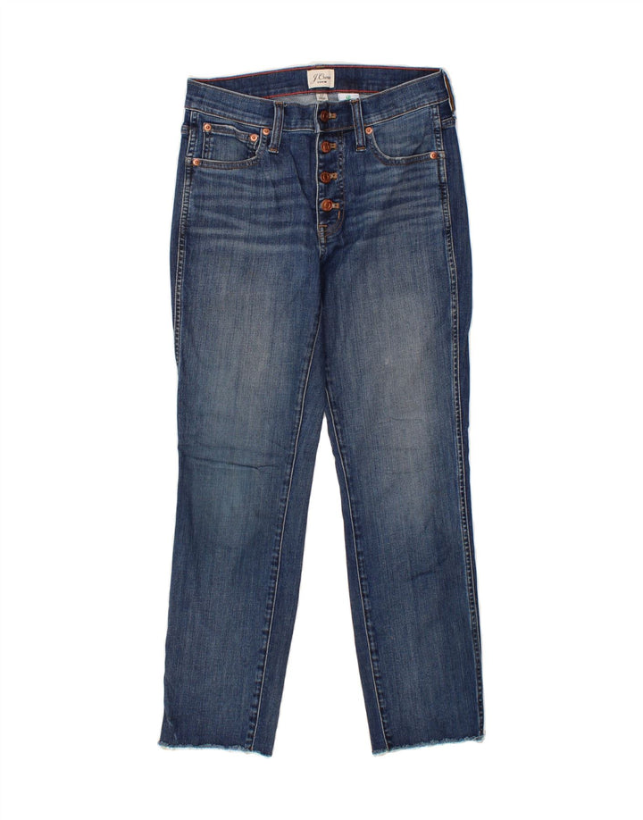 J. CREW Womens Straight Jeans W27 L27  Blue Cotton Vintage J. Crew and Second-Hand J. Crew from Messina Hembry 