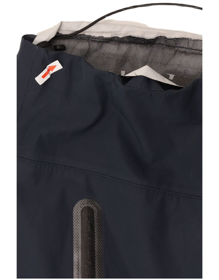 Superdry Herren-Regenjacke mit Kapuze, UK 40, Größe L, Marineblau, Polyester