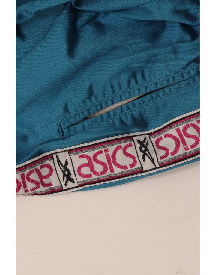 Asics Herren-Trainingshose mit Grafik, Größe L, Blau