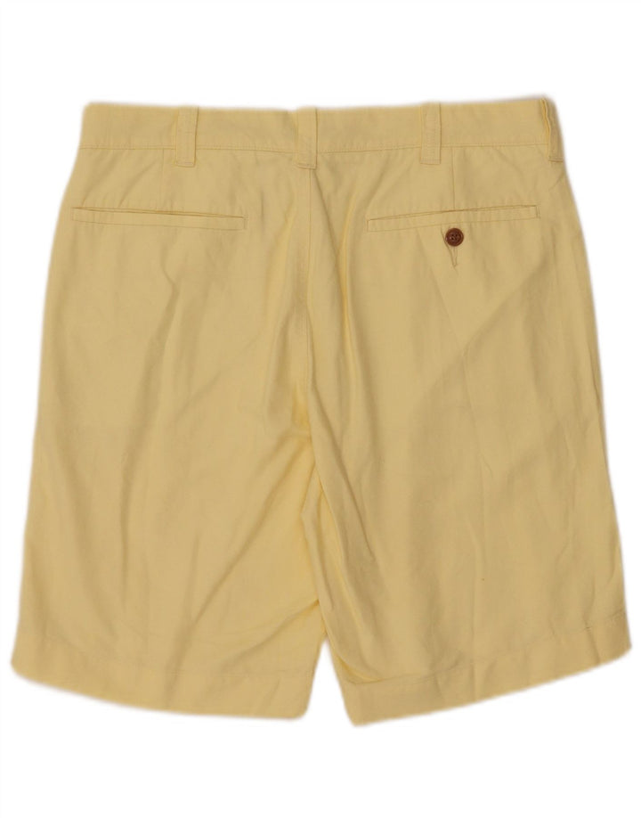 J. CREW Herren Chinoshorts W30 mittelgelbe Baumwolle
