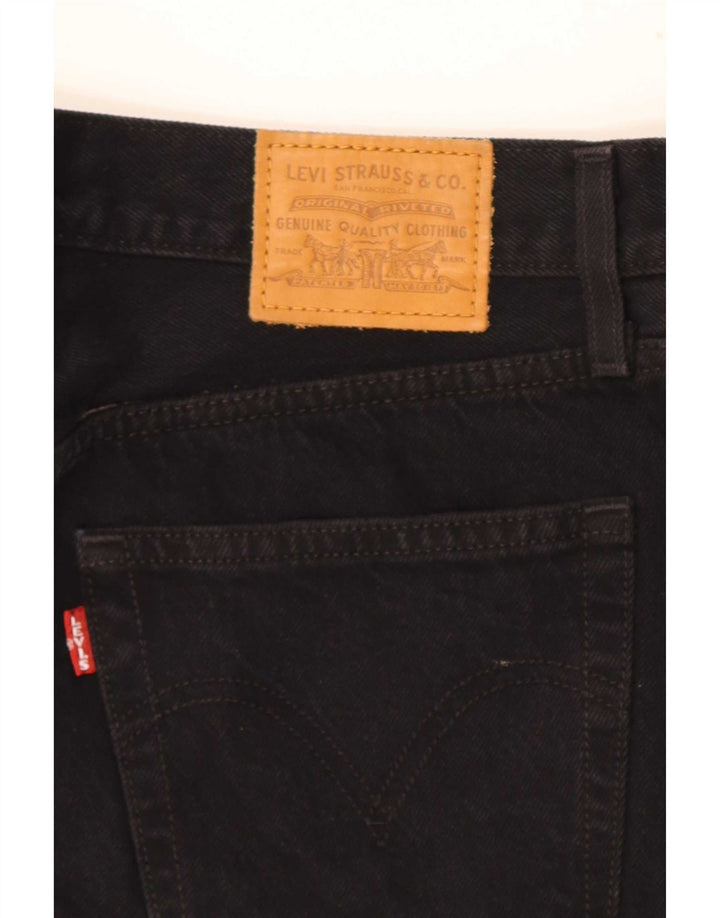 Levi's Damen Jeansrock W28 Mittelschwarze Baumwolle