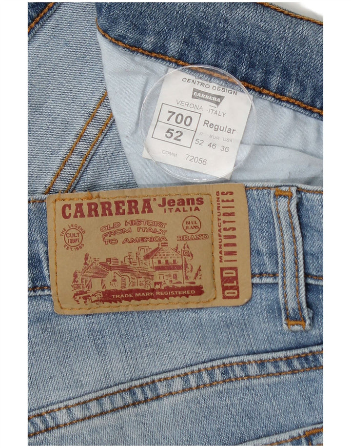CARRERA Mens 700 Regular Tapered Jeans W36 L27 Blue Cotton