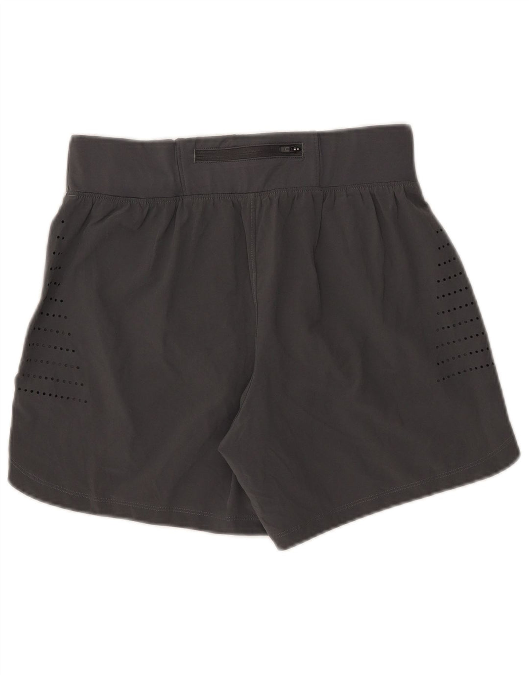 Under Armour Damen Sportshorts UK 14 Mittelgraues Polyester