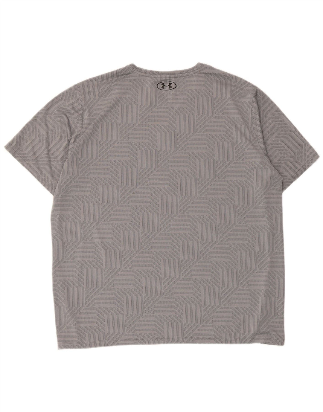Under Armour Herren T-Shirt Top XL Grau Geometrisch