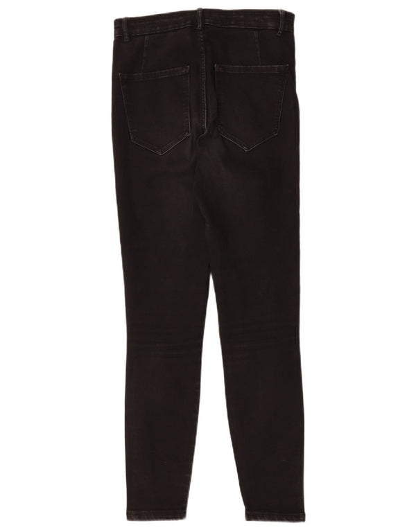 Zara Damen Skinny Jeans EU 40 Medium W30 L27 Schwarz