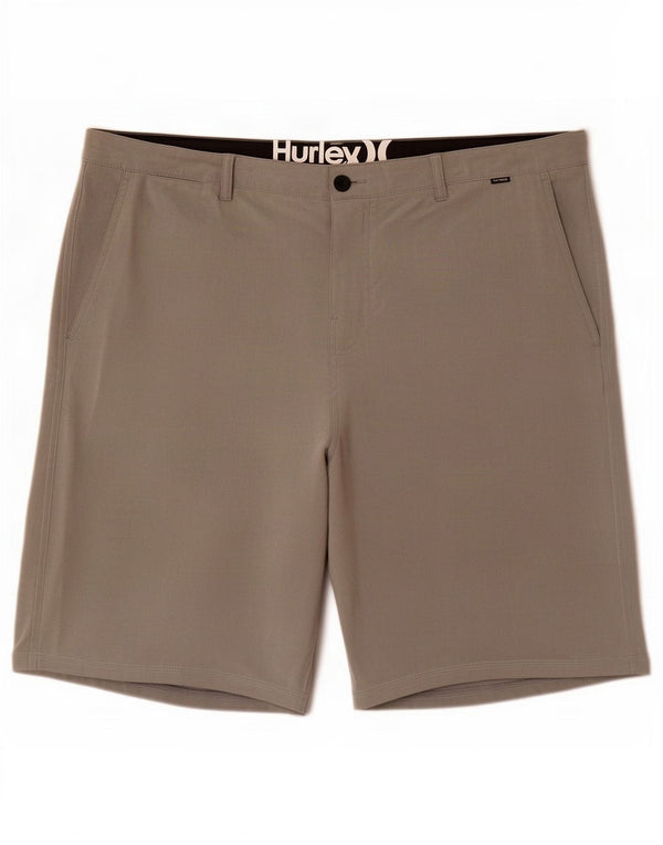 Hurley Herren Chinoshorts W38 XL Grau Polyester